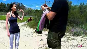 Hardcore Fucking With A Young Girl At The Beach