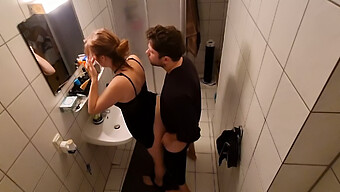 Stepmom'S Stepsister Gets Fucked In The Bathroom By A College Stud