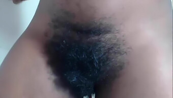 Svart Skönhet I Hairy Ex Mest Sedda Video