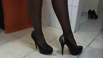 New Heels And Hot Ebony