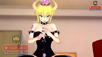 แตกในวิดีโอ Pov Hentai กับ Bowsette