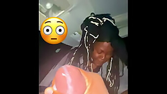 A Public Blowjob From A Black Girl With A Big Cock