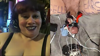 Mistress Slave: Shocking Cock And Balls Play