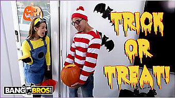 Trick Or Treat With Evelin Stone And Big Cock Bruno