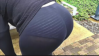 Seen On The Street: A Thick Ass Milf In Public