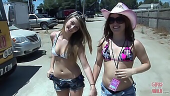 Two Young And Horny Girls Indulge In Some Intense Cunnilingus And Group Sex In This Hd Video