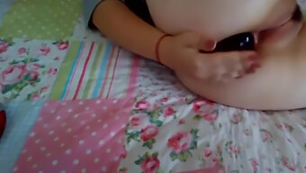 Russian Girl Enjoys Using A Dildo