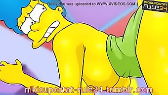 The Simpsons' Big Asses In A Steamy Porn Scene