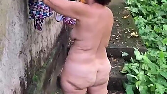 Barebacken In Het Wild Met Een Grote Brunette Met Borsten