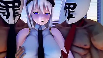 Compilação De Gozadas Com Azurlane Mmd.