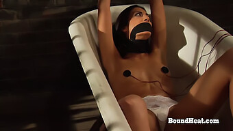 لعب Bdsm داخلي وخارجي مع إيريكا