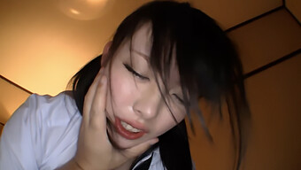 Asian Teen'S Blowjob Skills On Display In This Video