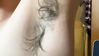 Hairy Girl'S Close-Up Masturbation With Squirting