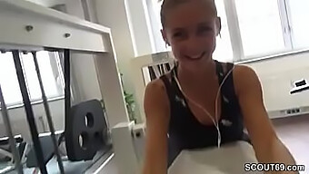 Hardcore Deutsche Teen Wird Im Fitnessstudio Brutal Gefickt