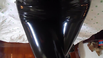 Latex Fetish: Masturbation With A Femdom